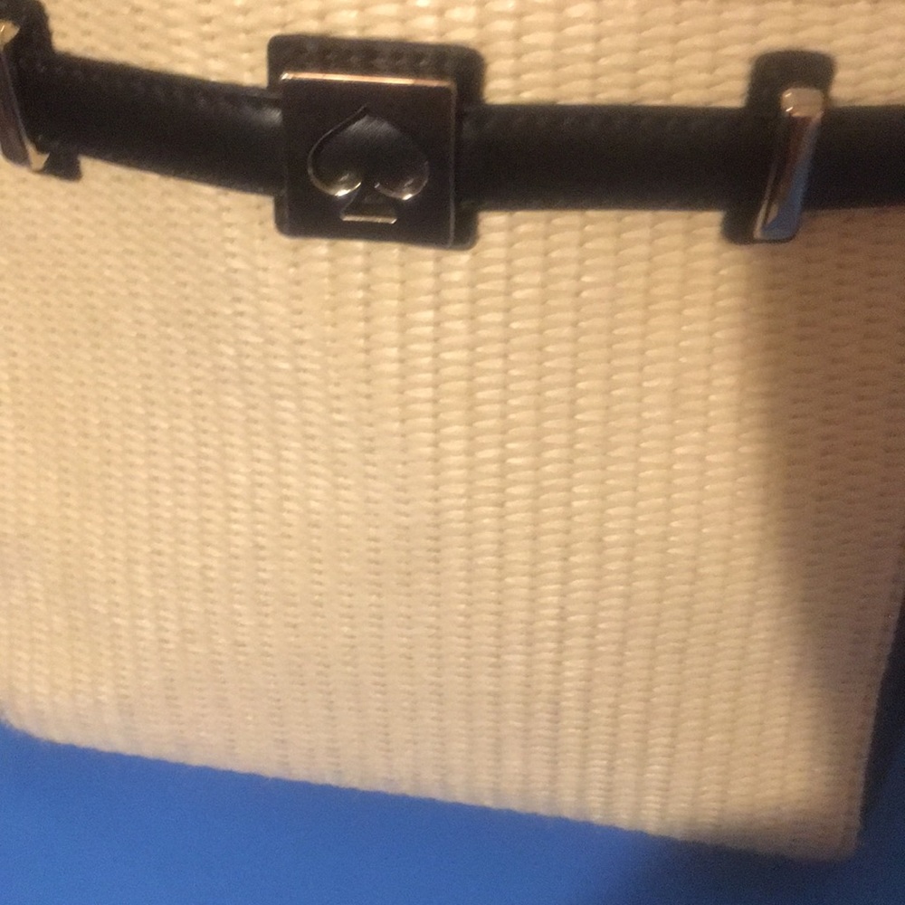 Kate Spade Black and White cross body Purse